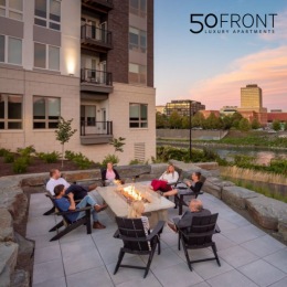 Spend chilly fall evenings by our fire pit. 🔥
#50FrontApartments #BinghamtonNY #Binghamton #BinghamtonLiving #BinghamtonApartments #ChenangoRiver #NewYorkApartments #NewYorkLiving #Firepit #OutdoorLounge Instagram post from @50frontapartments on November 21, 2023 12:15:09pm